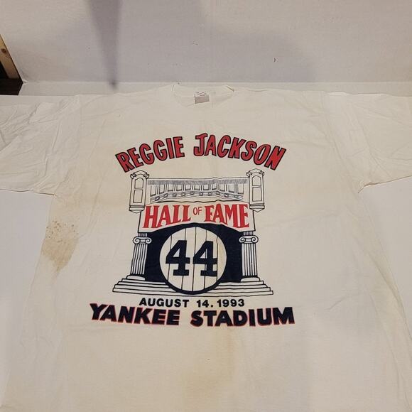 Vintage New York Yankees Reggie Jackson Tee Shirt - Picture 1 of 7